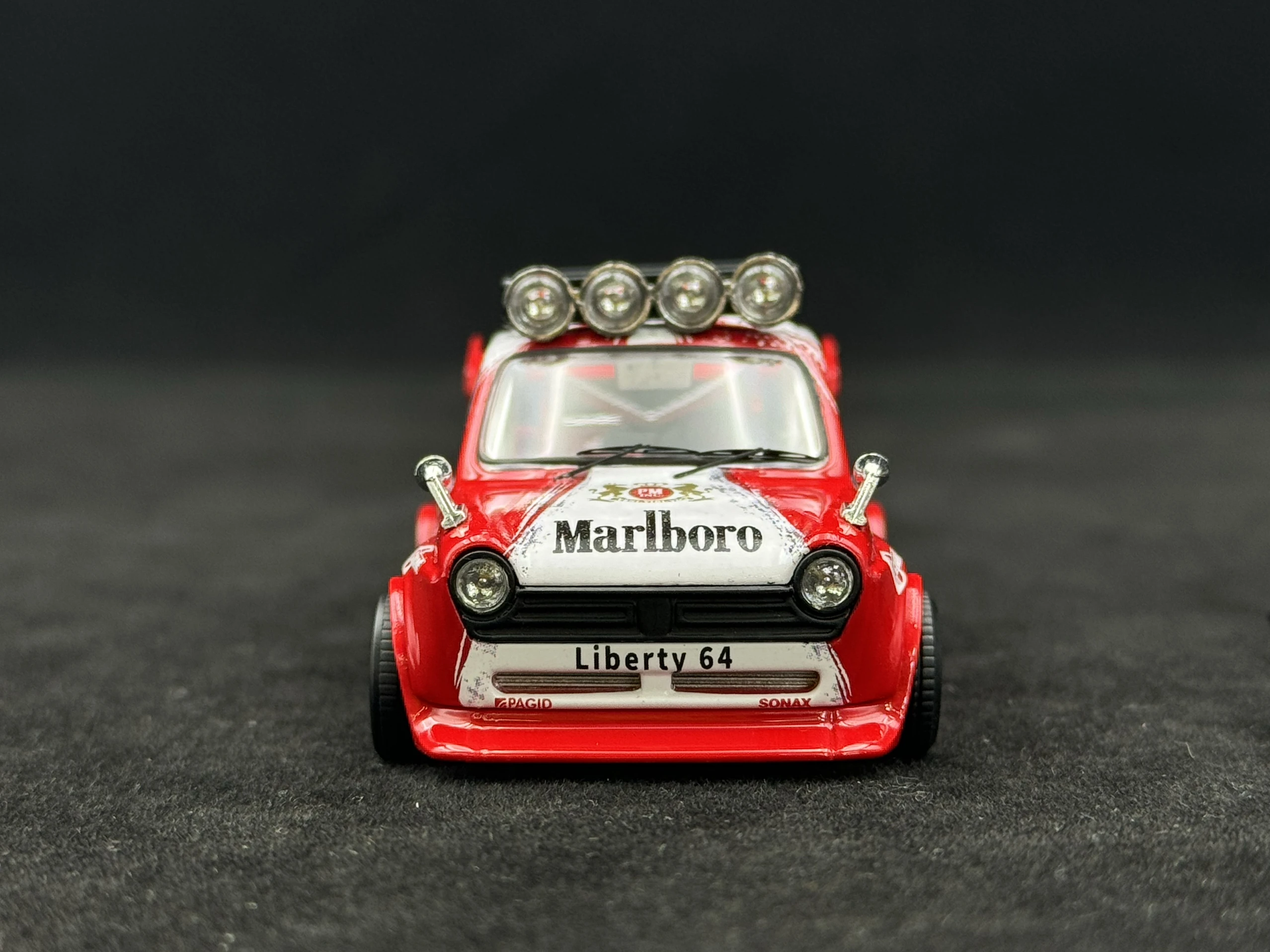 Diecast escala 1:64 liberty honda atualizado corpo largo mini captador liga modelo de carro brinquedo colecionável presente lembrança exibição ornamento