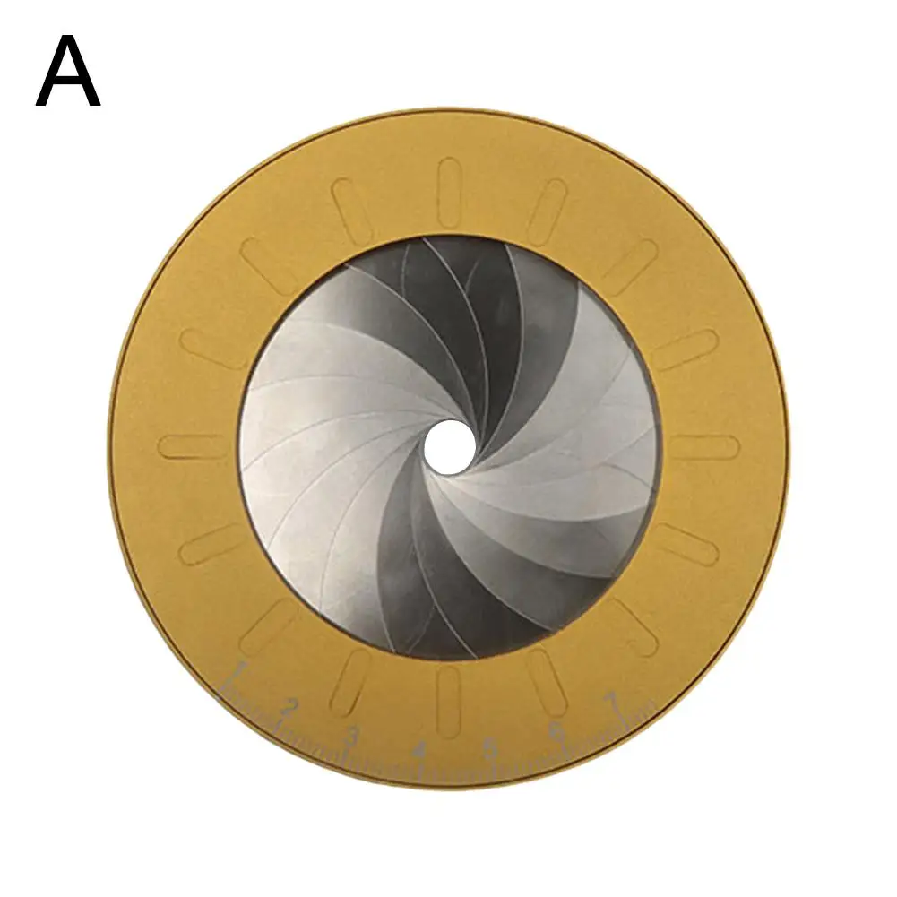 Professional Circle Drawing Tool - 10mm-77mm Adjustable Ruler, Rotatable For Woodworking O6f6