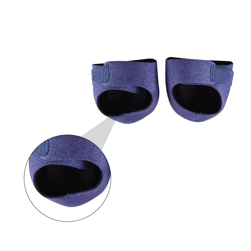 

Heel Protector Support Pads Cushion Sole Foot Gel Cloth Sleeve Non Slip Fabric Breathable Material Adjustable Band Reduces Pain