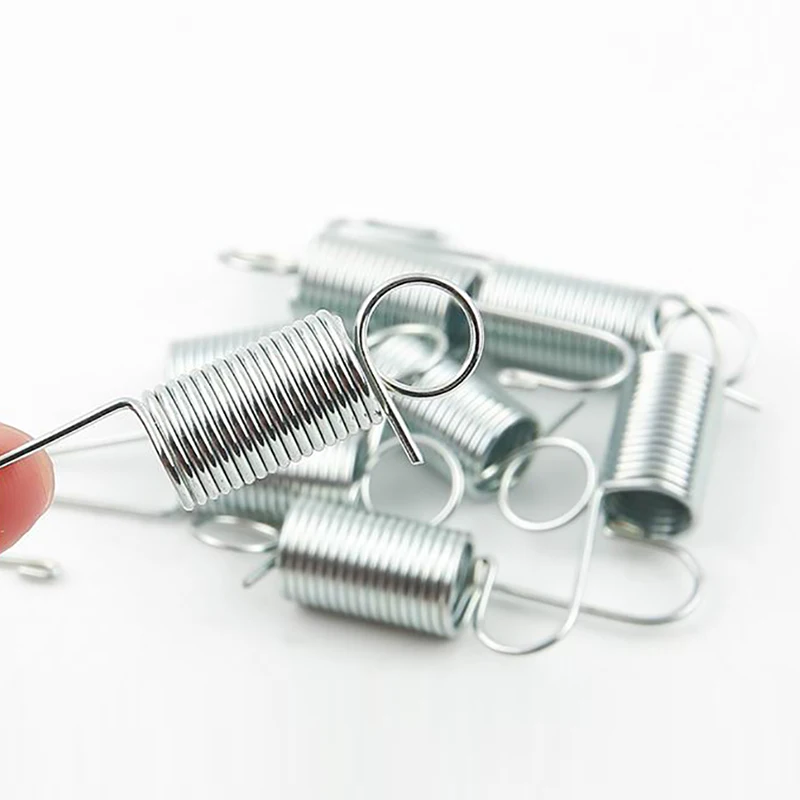 

8PCS Stainless Steel Tension Spring Iron Door Frame Door Type Display Frame Galvanized Spring Hook Base Universal Screw