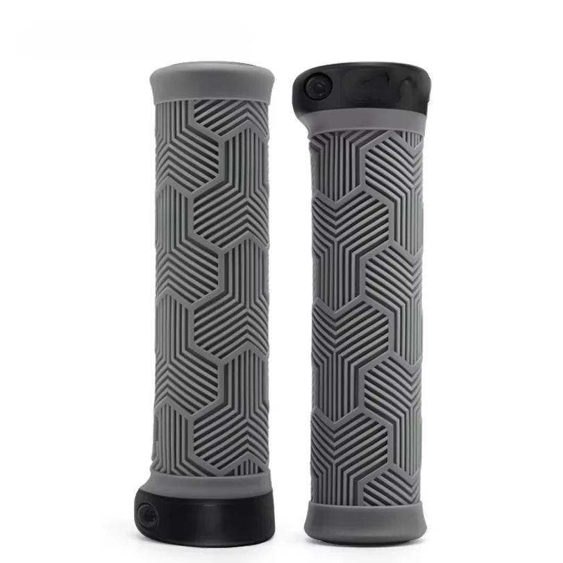 Mountain Bike Grips Bicycle Handle Bar Cover Rubber Shockproof Non-Slip Ergonomic For MTB Cycling Handlebar Grips