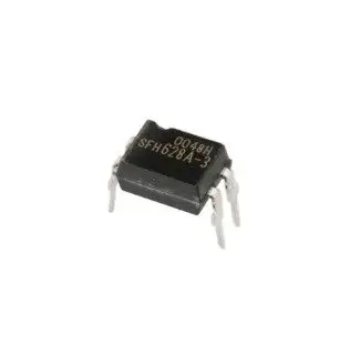Chip SFH628A-3 in-line DIP4 optocoupler isolator, optocoupler