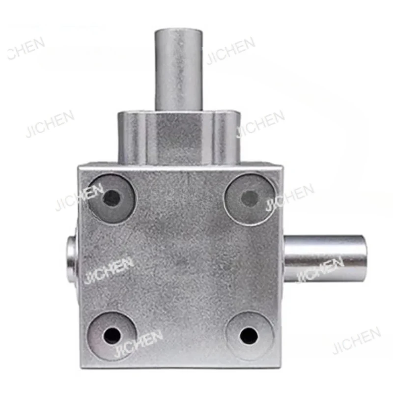 

Джей Си 90 ° Угловой редуктор рулевого управления, прямозубый конический редуктор, передаточное число 1:1, максимальная скорость 1000 об/мин