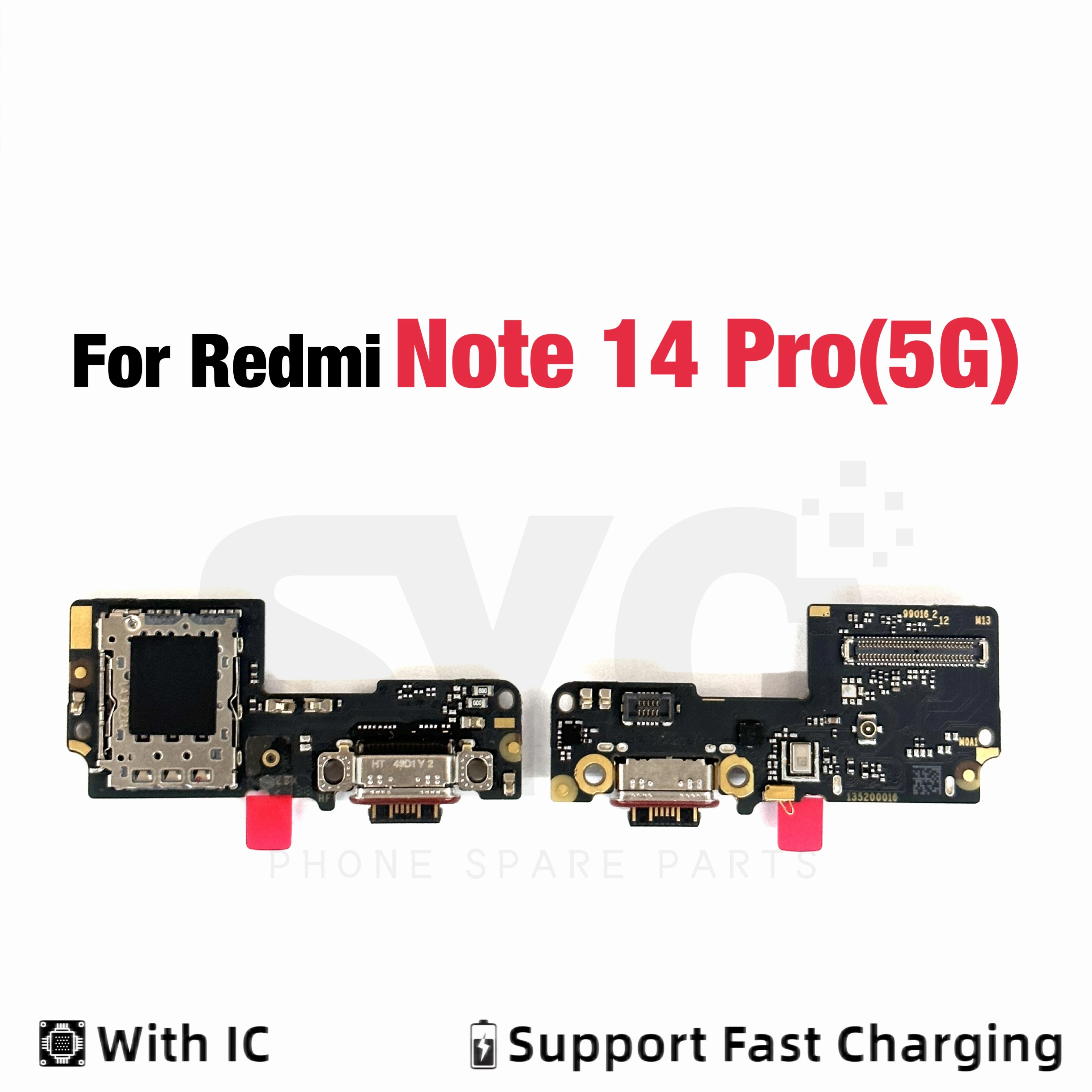 Good quality For Redmi 14C Note 14 Pro 5G USB Charging Port Dock Connector Flex Cable