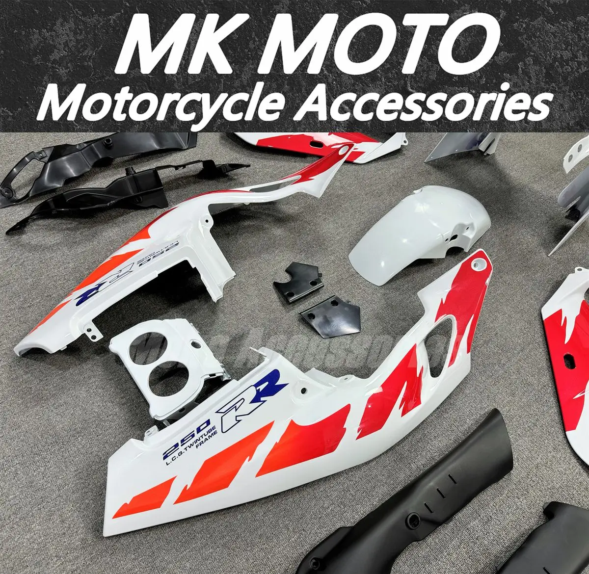Motorcycle Fairings Kit Fit For Cbr250rr Mc22 1990 1991 1992 1993 1994-1999 Bodywork Set High Quality Injection White Blue Red