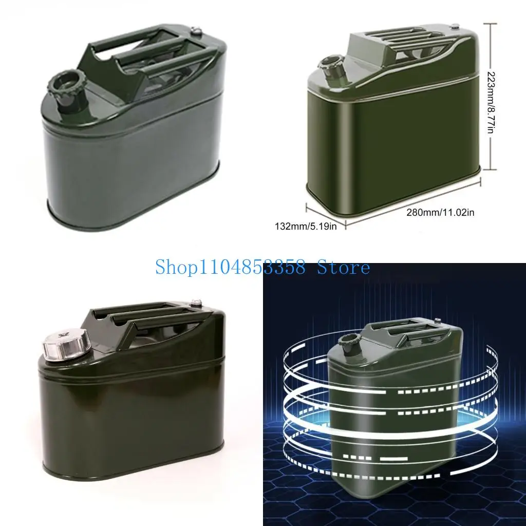 652F 5l Can Gallon Brandstofcontainer Gas kan auto -truck emmer draagbare container