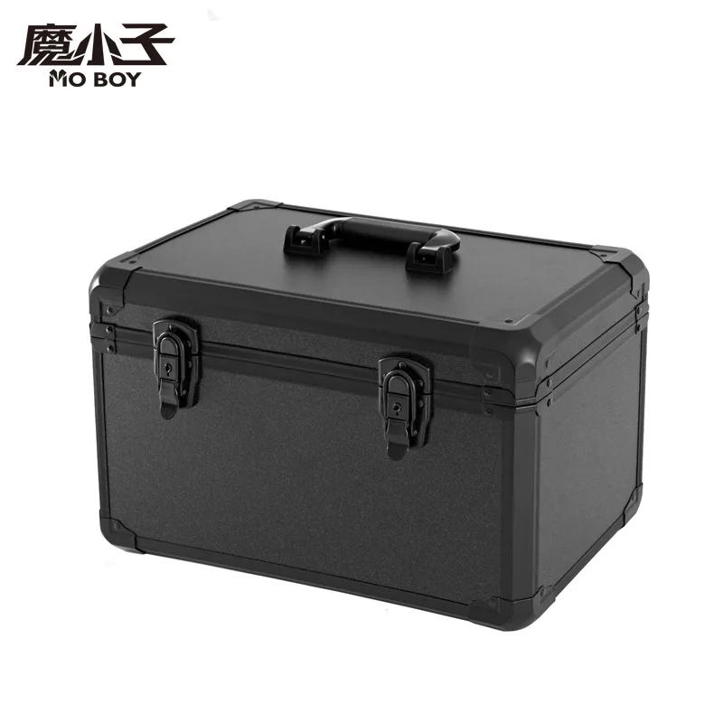 Car Film Tool Storage Box with Removable Sponge Dividers, Portable Hard Case for Wrap Squeegee, Heat Gun and Detailing