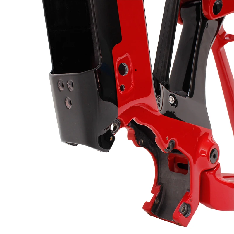 Nuovi Arrivi Bici Da Montagna Elettrica Telaio In Carbonio E-MTB 29ER Motore Bafang M510/M500/M600 Telaio Ebike a Sospensione Completa