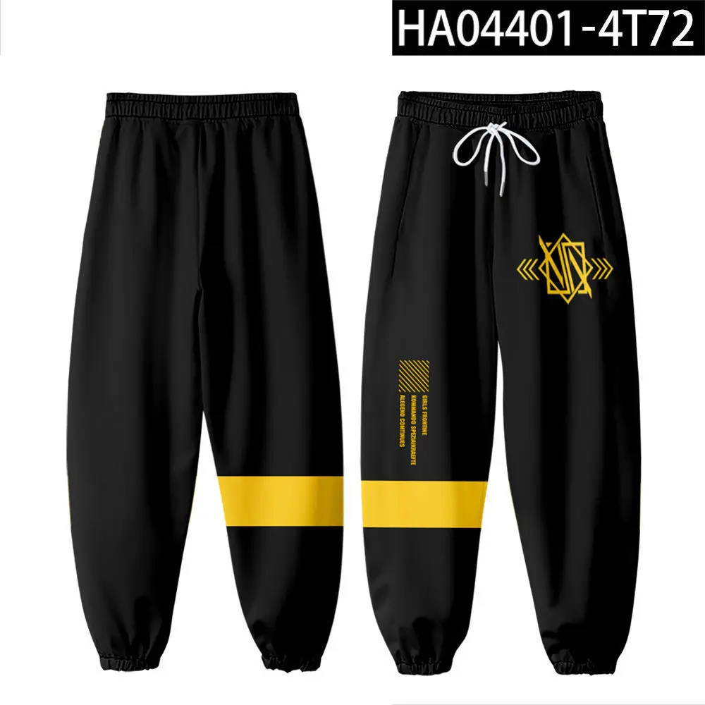 Girls Frontline 3D Joggers Pants Men/Women Casual Trousers Harajuku Hip Hop Sweatpants AR15 404 UMP45 HK416 M4a1 Cosplay Costume