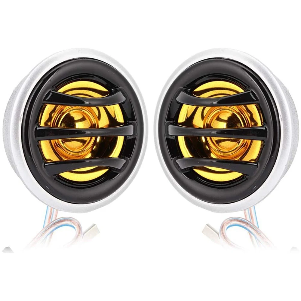 

Car Audio Speaker 2 Pieces 12 V Car Mini Super Power Loud Dome Audio Stereo Speaker Tweeter Speaker Horn