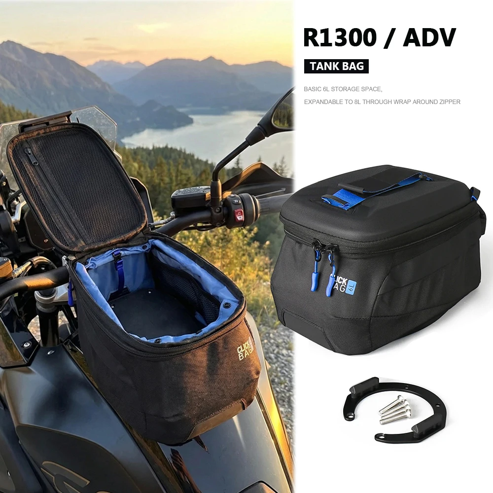 

Быстросъемная водонепроницаемая сумка-рюкзак для мотоцикла BMW R1300GS R 1300 GS Adventure 2023 2024 2025, 6 л, для хранения инструментов