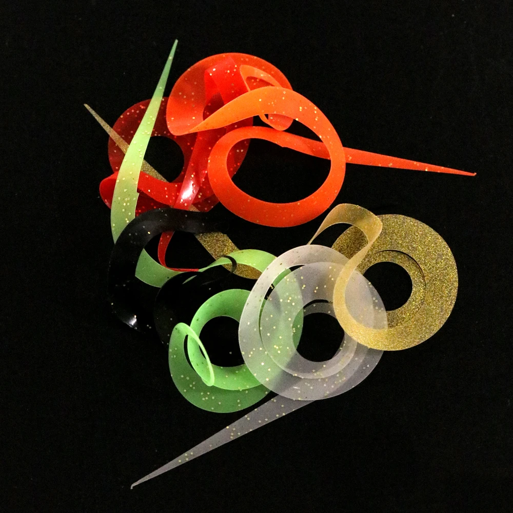 Ellllv Faldas de pulpo de silicona coloridas para jig de agua salada - imagen 5