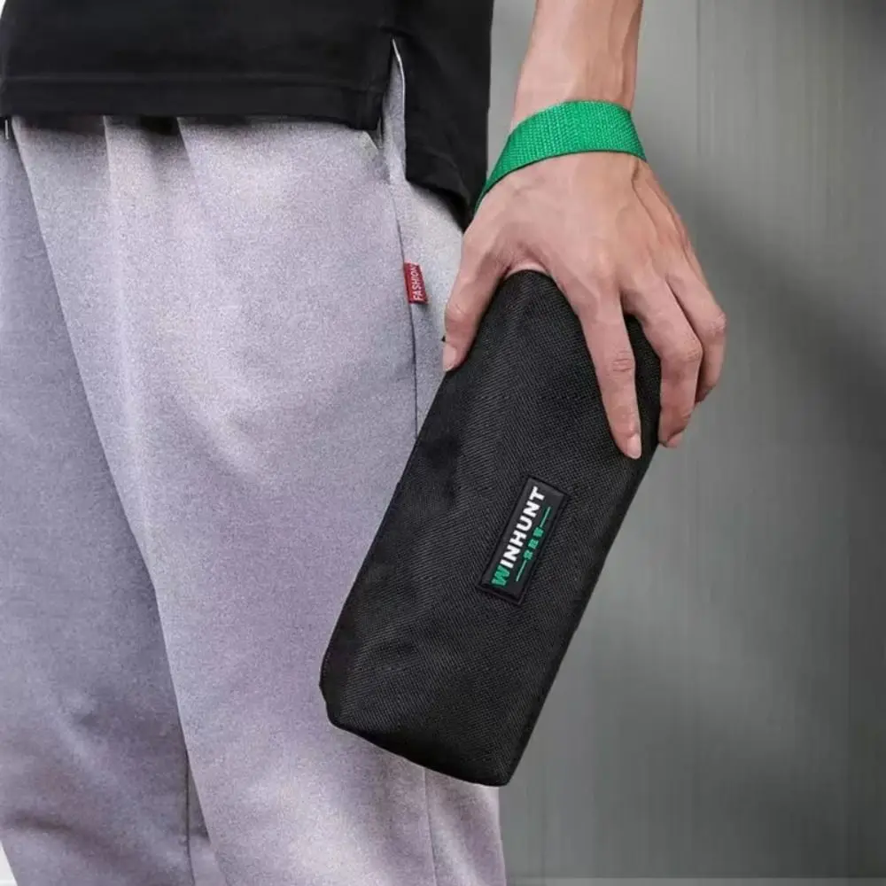 

Waterproof Tool Bag Smooth Zipper Pouch Hardware Wrench Storage Bag 1680D Oxford Large Pocket Screwdriver Storage Handbag Men
