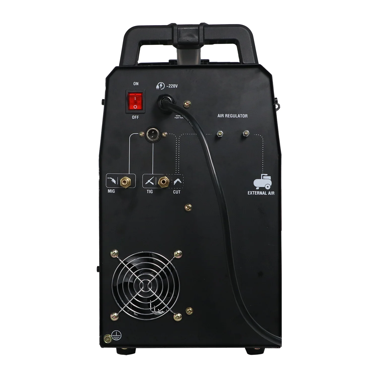 ForDecapower FUSION PMCT-205 6 in 1 multi welder plasma cutter mma tig mig  welding machine