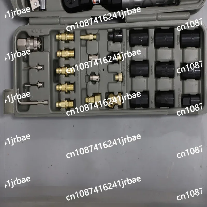 Air Tool and Accessories Kit, 71 Piece, Impact Wrench,  Ratchet, Die Grinder, E Hammer