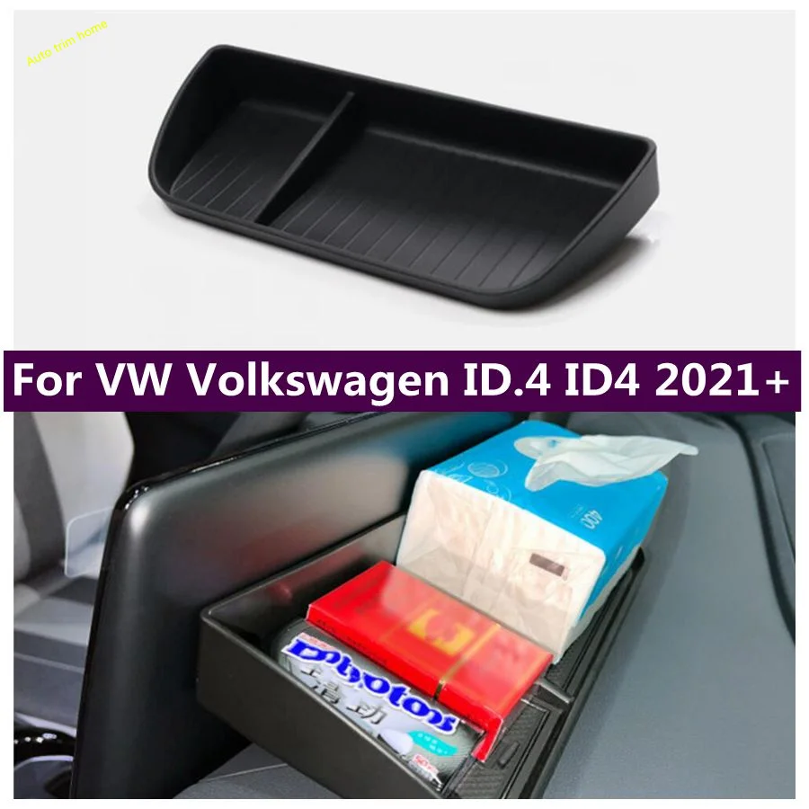 

Dashboard Instrument Multifunction Container Storage Box Tray Car Accessories Cover Fit For VW Volkswagen ID.4 ID4 2021 - 2024