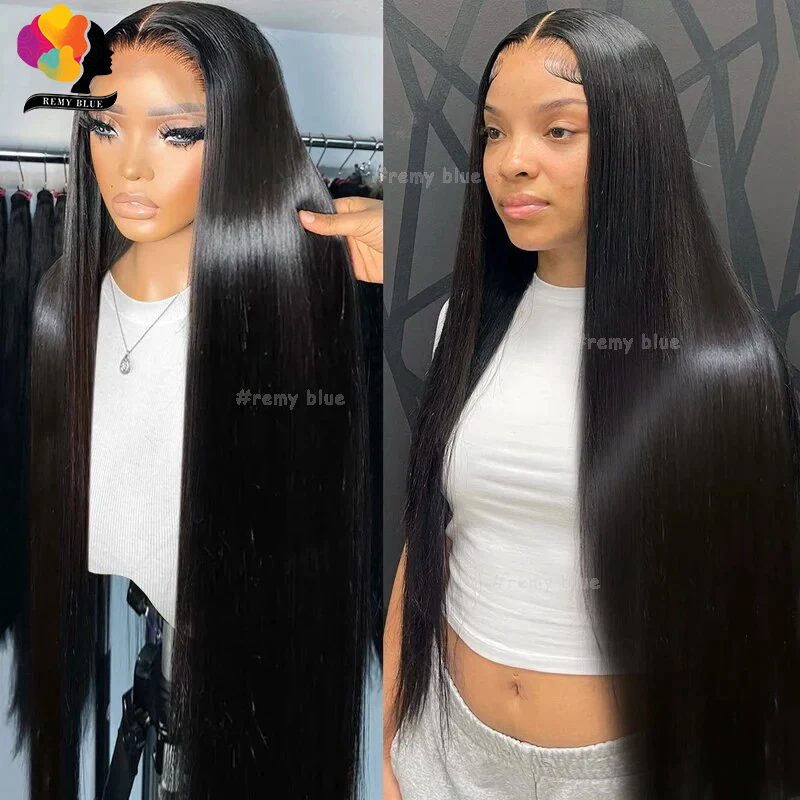 HD Lace Front Human Hair Wigs Straight 13x4 13x6 Transparent Lace Frontal Human Hair Wigs Pre Plucked HD Lace Wigs For Women