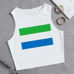 Sierra Leone aesthetic korean fashion hippie crop top Woman fairycore kawai hippie 2000s t-shirts