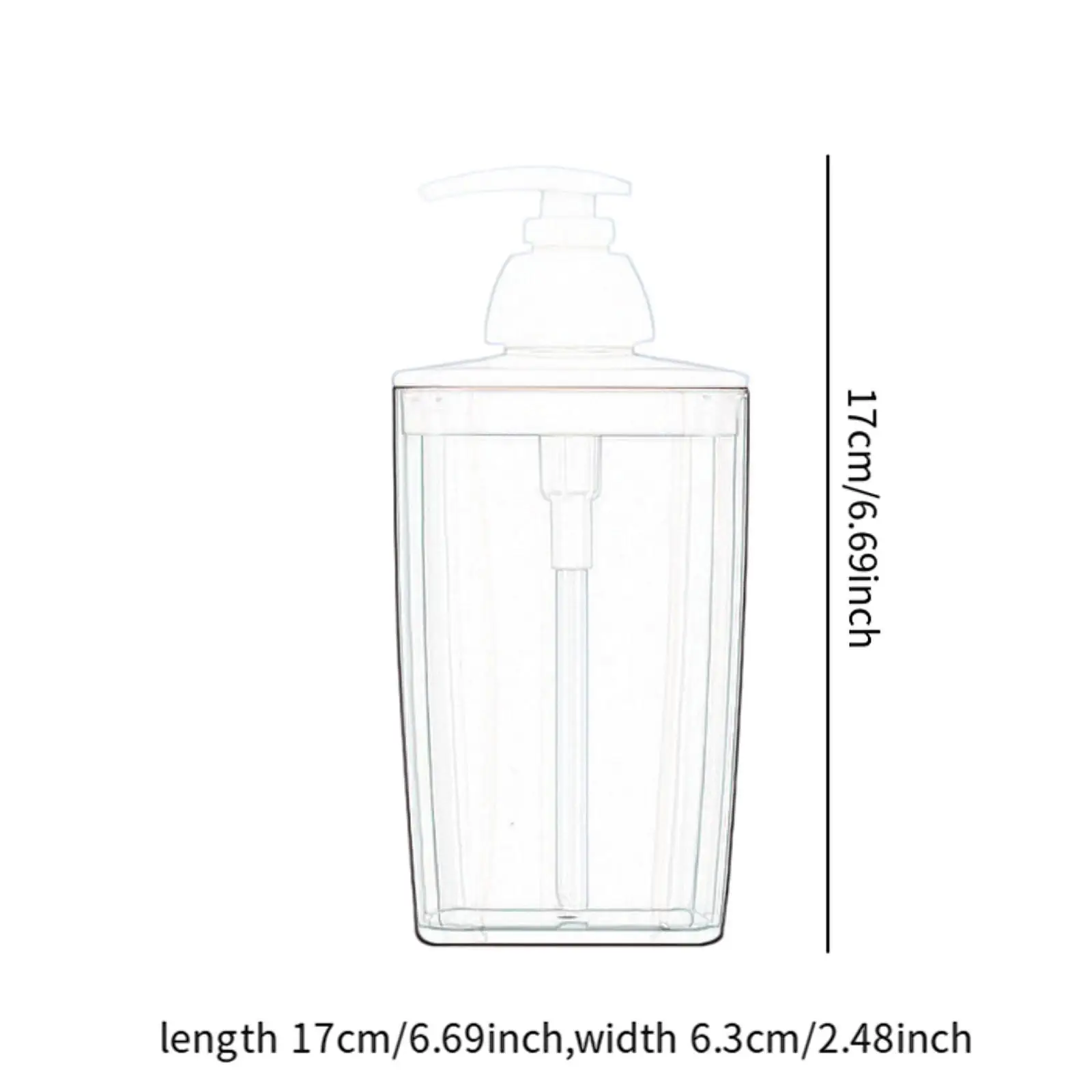 Dispensador de jabón líquido, botella con bomba de loción moderna para cocina, dormitorio, mesa