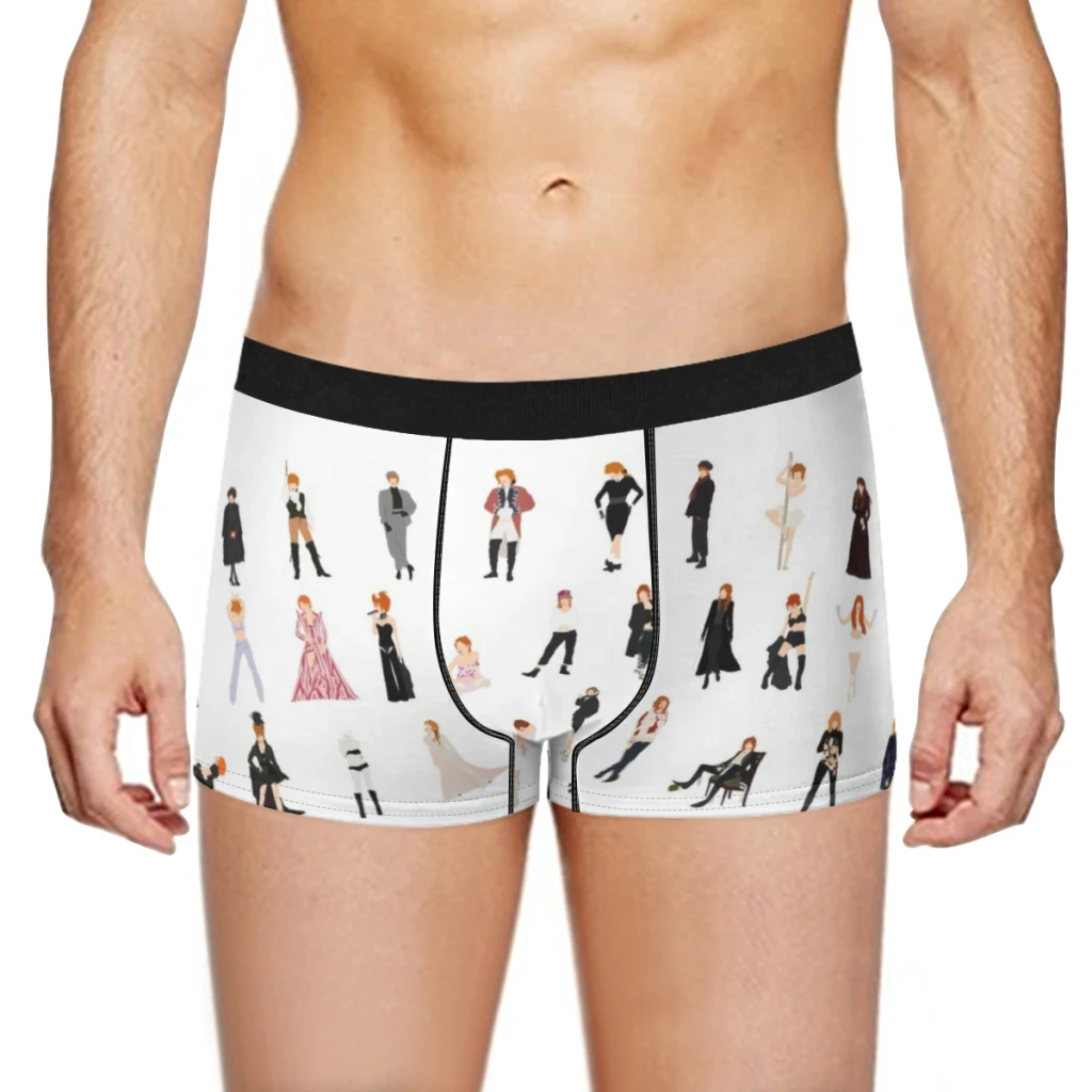 The-Story-of-Mylene-Farmer-by-MaxFrackowiak Milk Silk Man Unterwäsche Boxer Herren Unterhose Herren Höschen Boxershorts