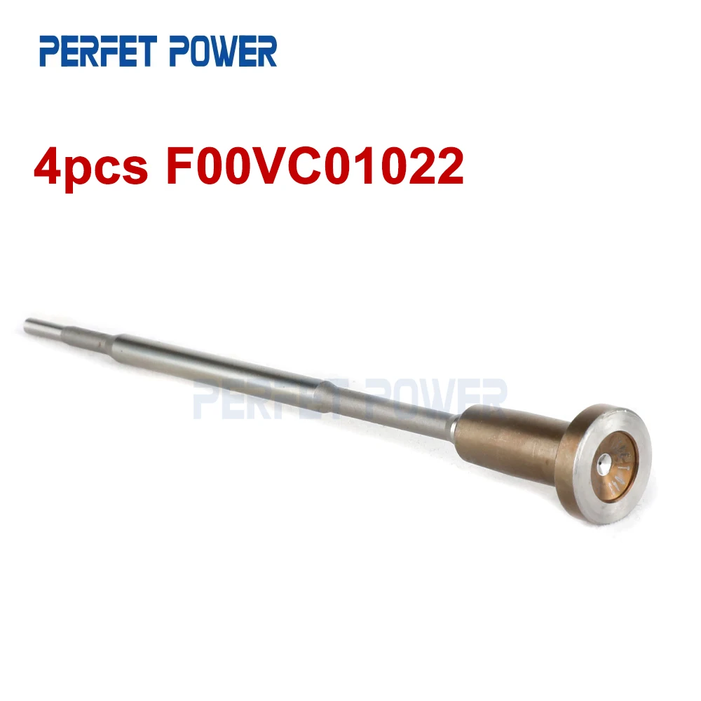 

4pcs F00VC01022 Control Valve for 0445110084 0445110087 0445110102 0445110141 Fuel Injector China Made New