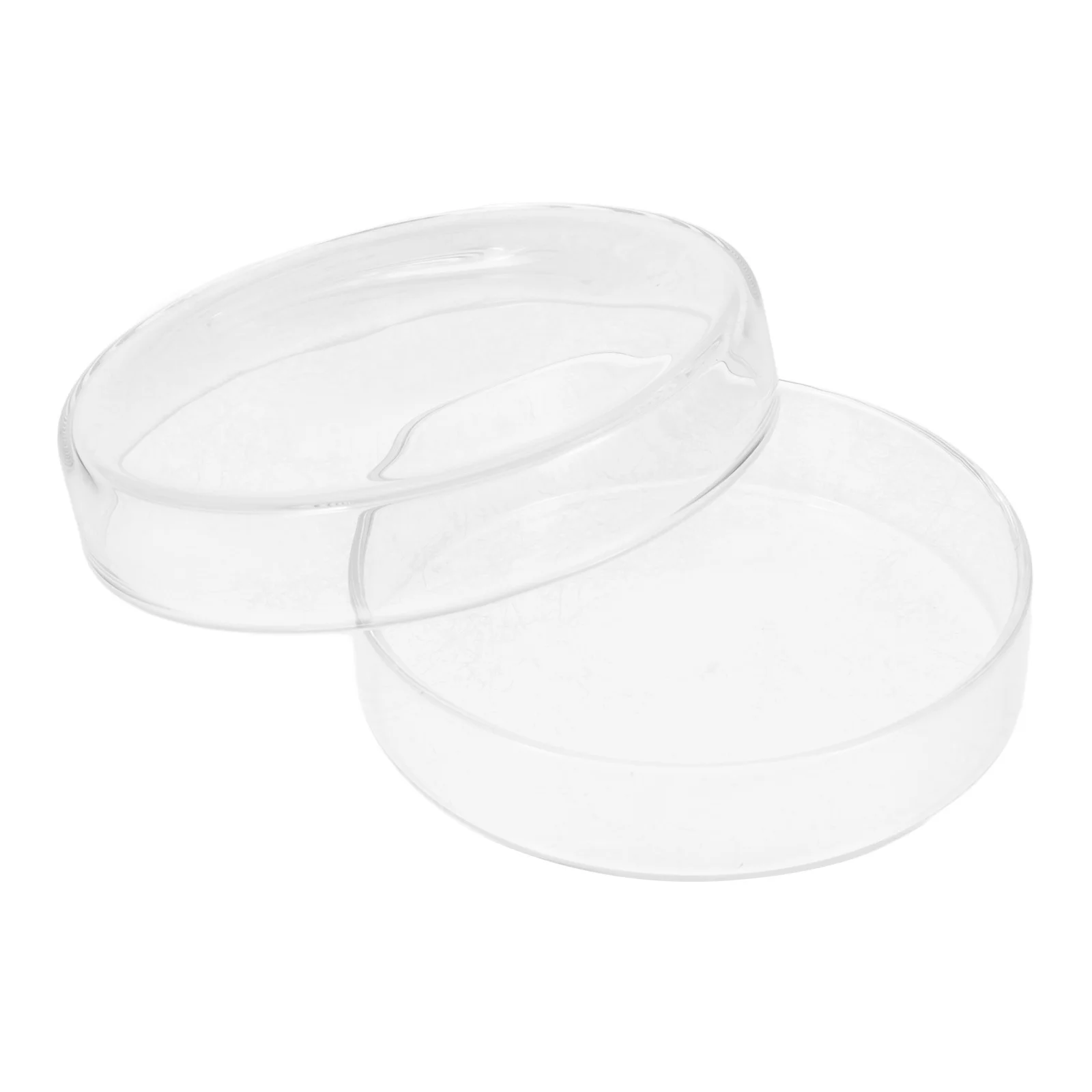 

High Borosilicate Glass Petri Dish Laboratory Tissue Culture Plate Lightweight Wear Resistant Glass Tray for Science Supplies