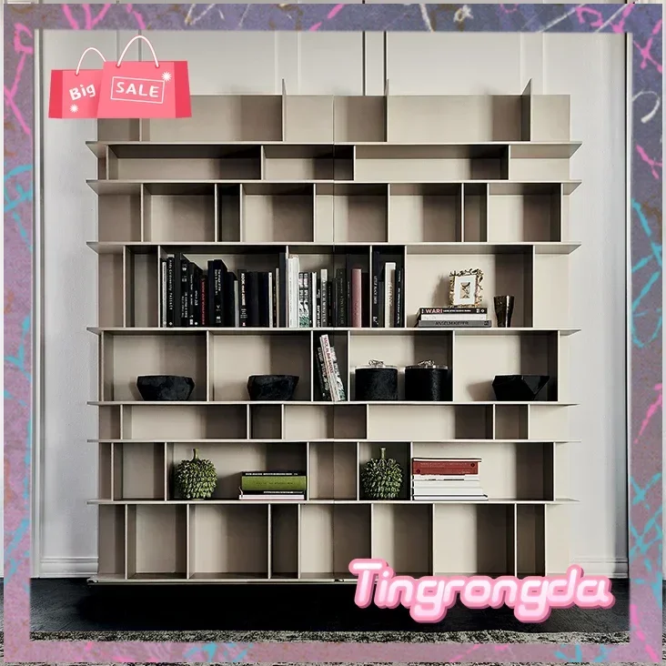 

Y Простая книжная полка Деревянный книжный шкаф Открытая полка напрямую с китайской фабрики