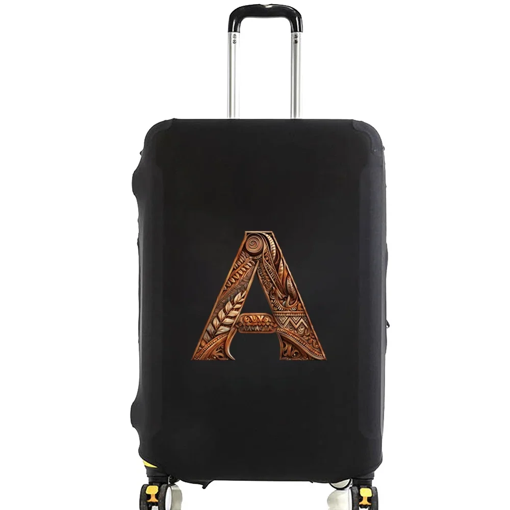 Luggage Covers Travel needments Reusable Travel Luggage Wood Art  Series Suitable Luggage 18-32inch Reusable Washable 2024