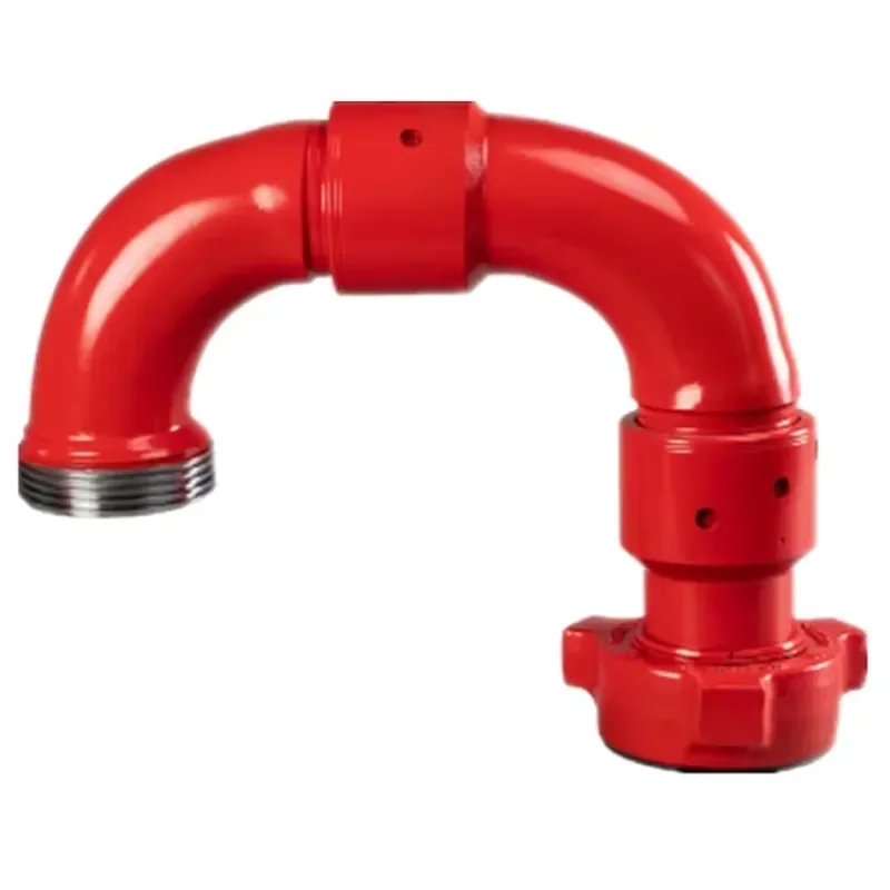 API 6A Swivel Rotary Center Joint Chiksan Short Radius Swivel Joint with 1502 Hammer Union Connection