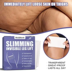 Invisible Leg Lift Stickers Lazy Slimming Tape Thigh Shape Lifting Firming Anti Cellulite Patches Effective Weight Loss Patches