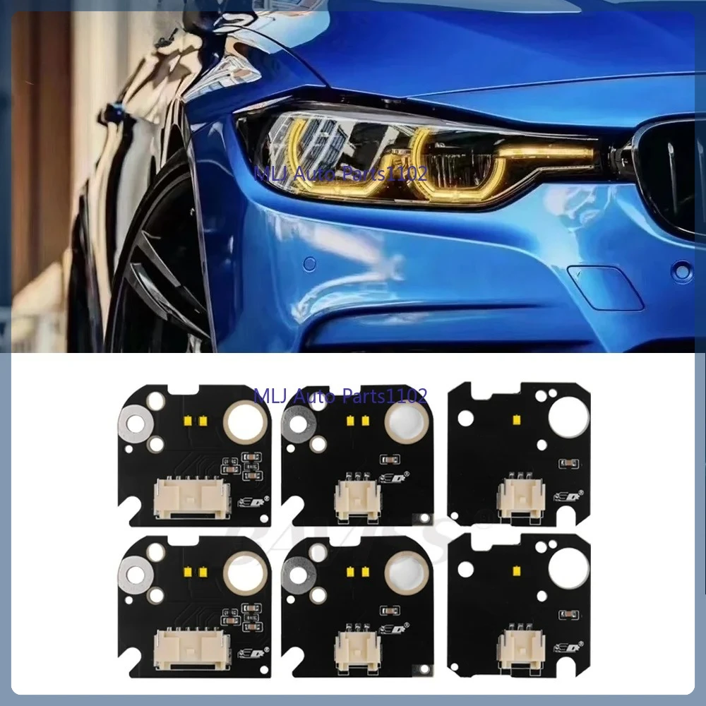 

Yellow DRL Angel Eye for 3 Series F30 F31 F34 facelift 2016-2019 LED Headlight Daytime Light LED Board