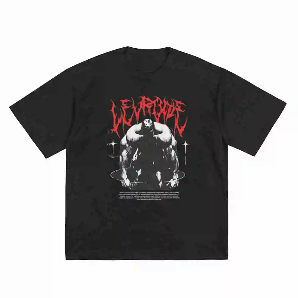 Kevin Levrone Bodybuilding Short Sleeve Tee 100% Cotton T-Shirt