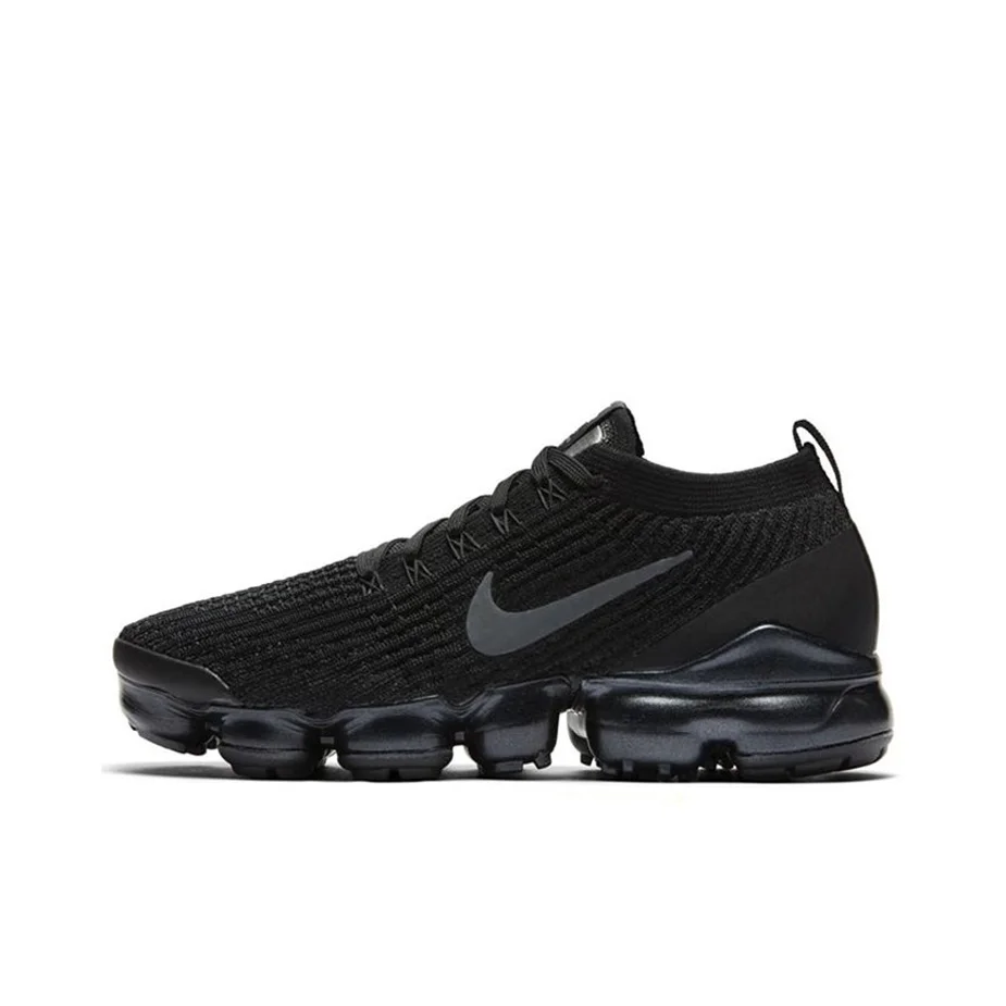 Nike VaporMax Flyknit 3.0 Running Shoes Women's Low Top Black AJ6910-002
