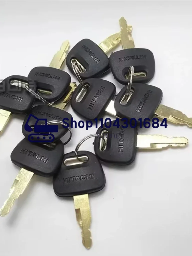 50Pcs H800 Excavator Ignition Key for Hitachi ZAX ZAXIS Grab BU0028