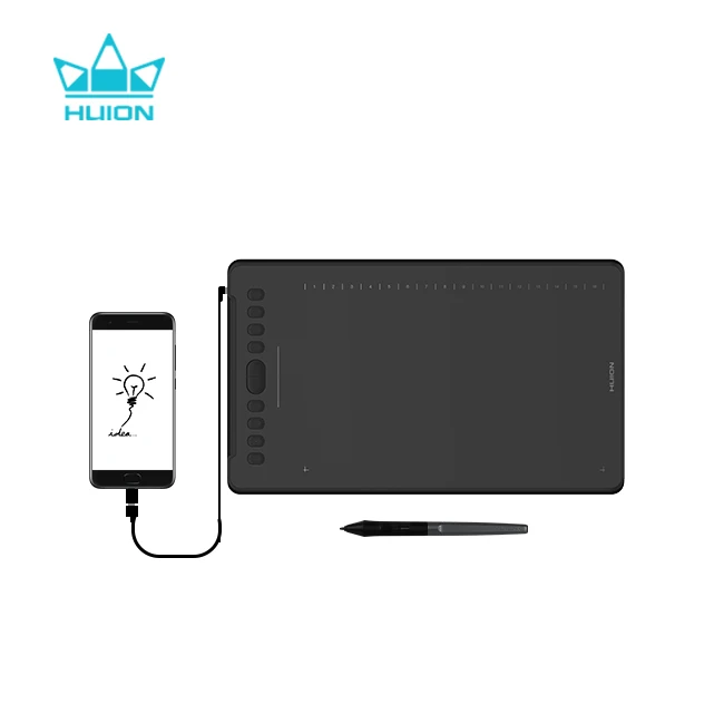 Other Computer Accessories 8192 Pressure Level Touch bar H1161 Digital Pen Writing Drawing Pad for Laptop Tableta Grafica