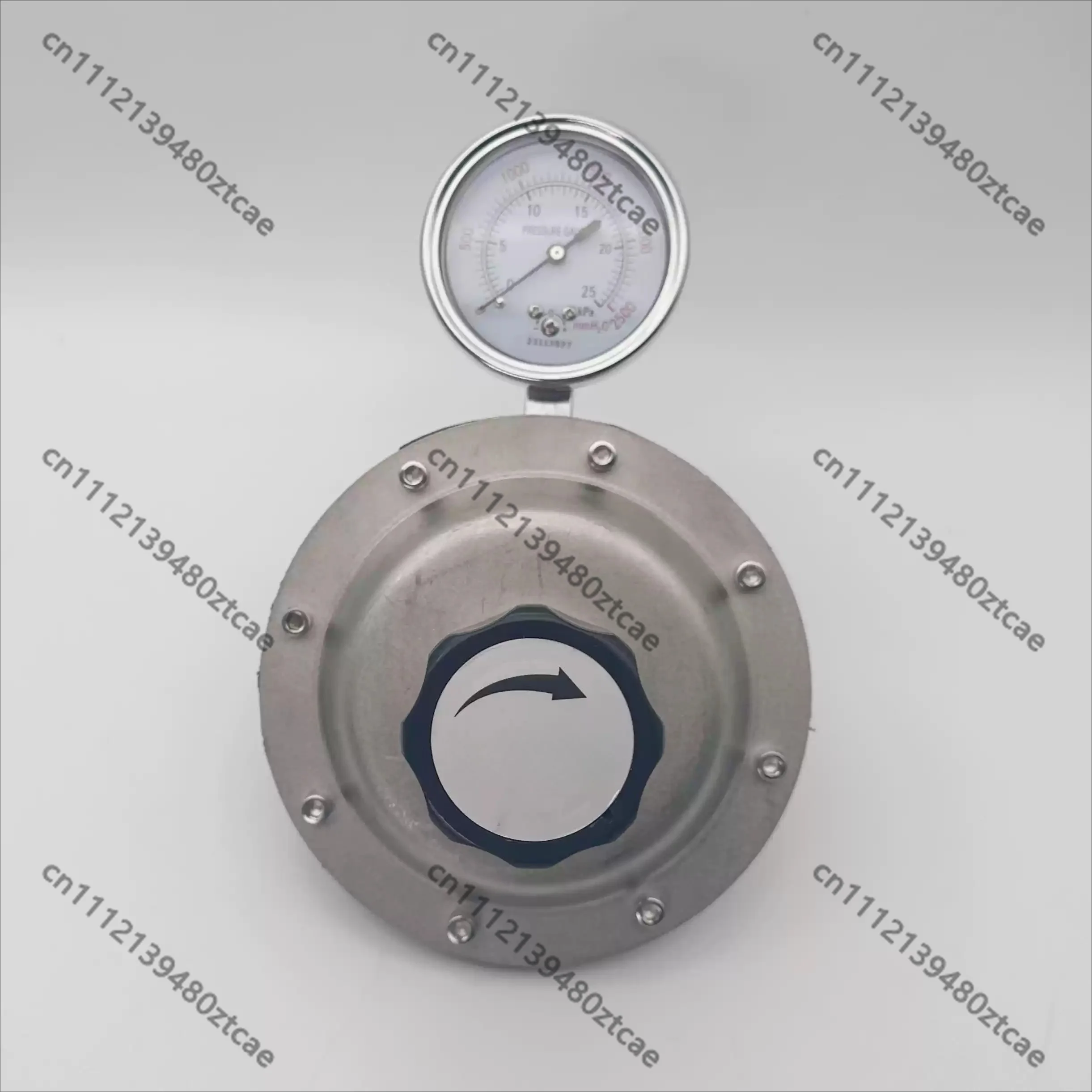 Stainless Steel Micro Pressure Regulating Control Valve Anti Corrosion 10kPa 20kPa 50kPa 100kPa Low Pressure Reducer