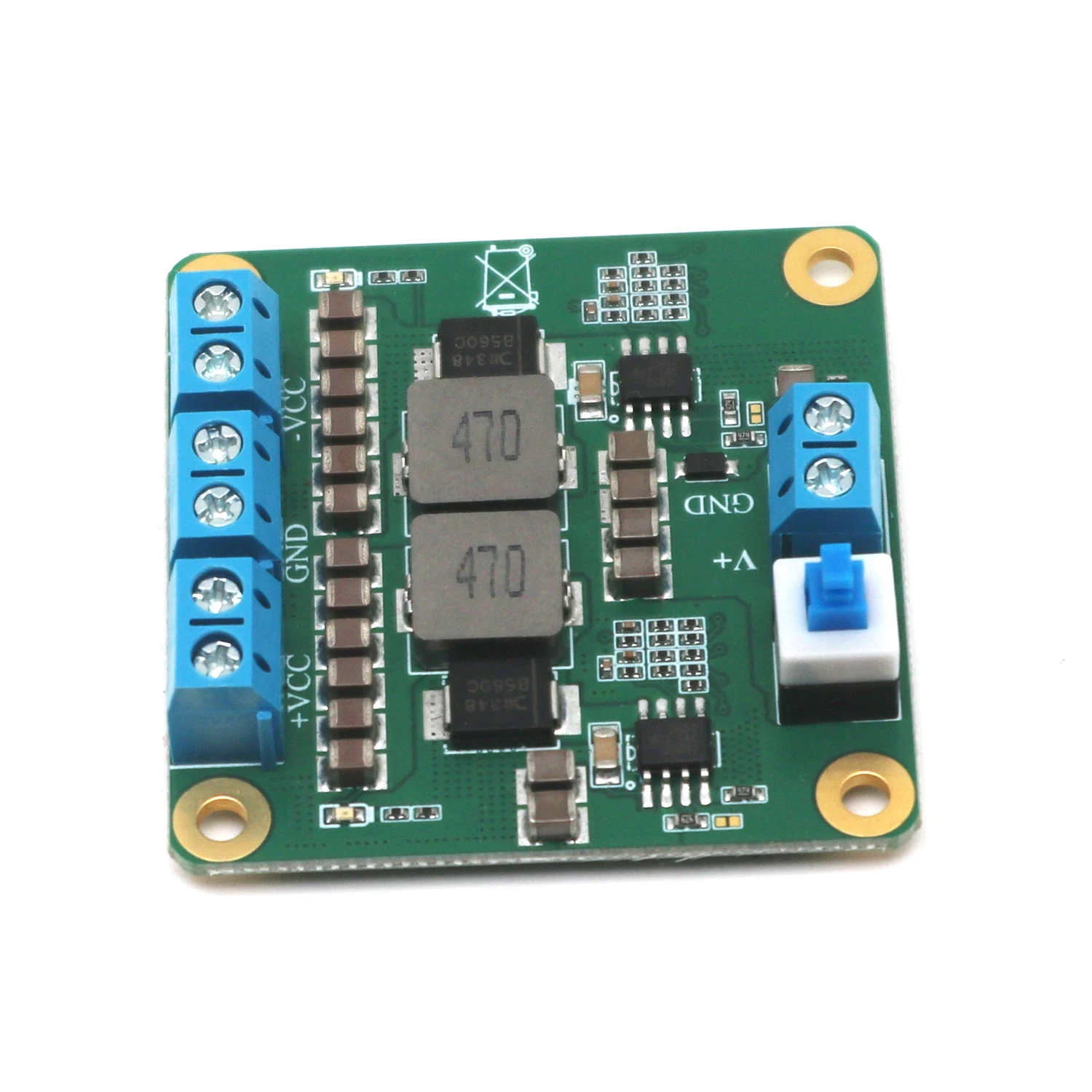 4A DC-DC 5-42V TO ± 5V 9V 12V 15V 18V Positive Negative Power Supply Buck Converter Step-down Voltage Regulator Ripple Module