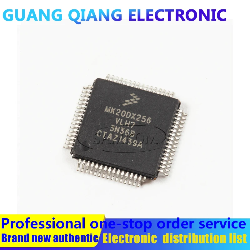 1PCS MK20DX256VLH7 IC MCU 32BIT 256KB FLASH 64LQFP