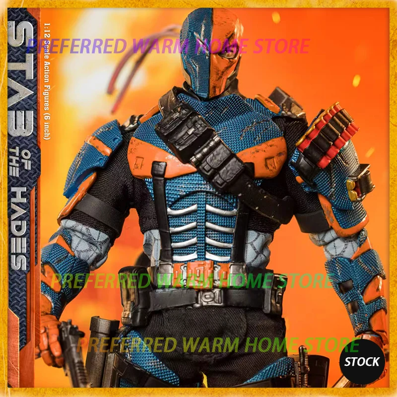 متوفر في المخزون ألعاب مجسمة متحركة Mixmax Deathstroke بمقياس 1/12 شخصيات الحركة (6 بوصة) شخصية أنيمي Slade Joseph Wilson Terminator