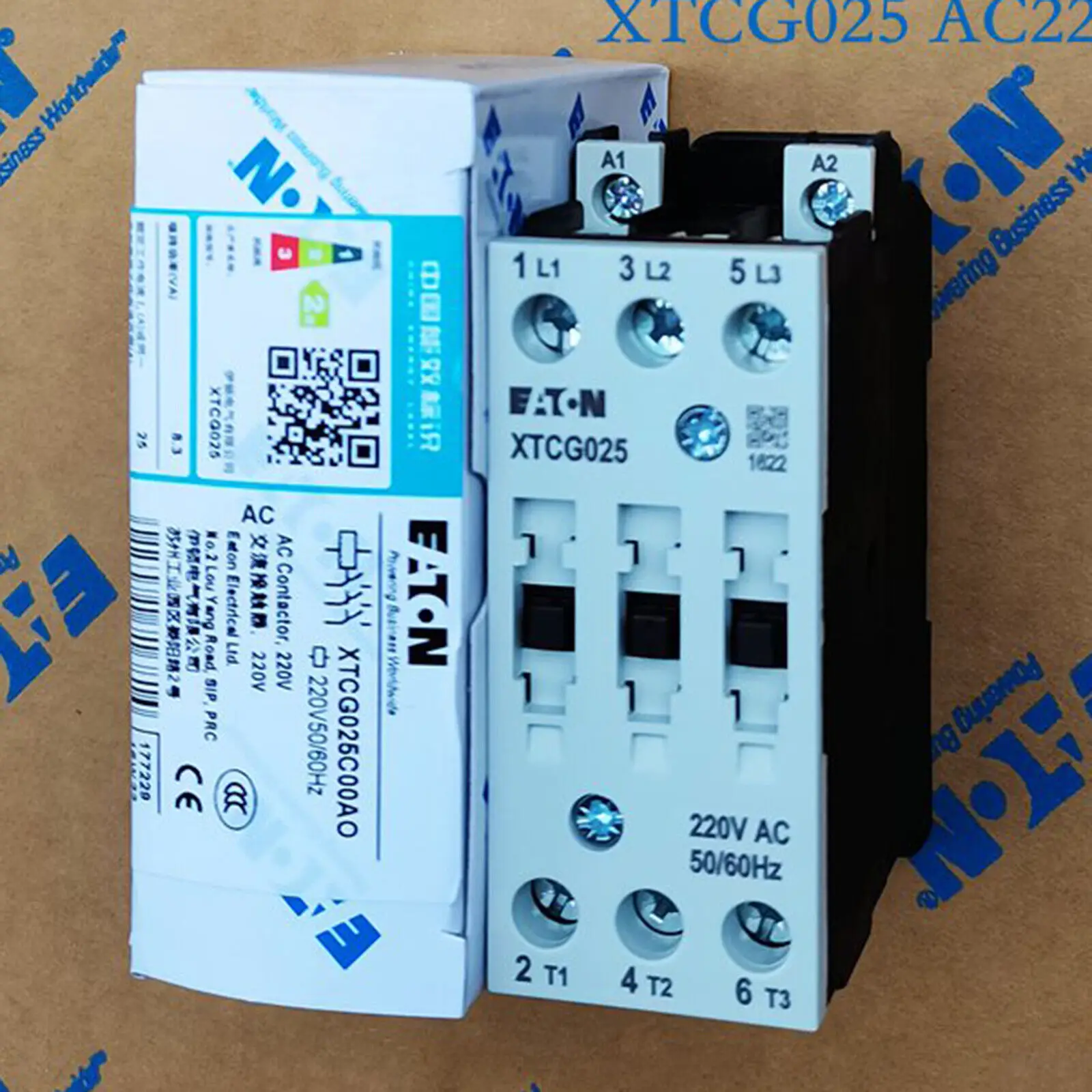 

1pcs new Eaton contactor XTCG025 XTCG025 Free shipping