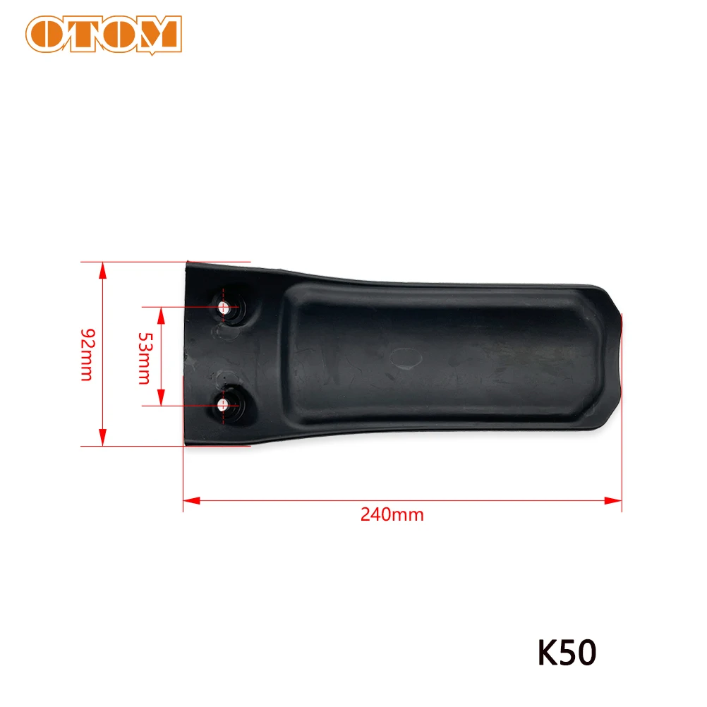 OTOM Motorcycle Air Box Splash Protection For KTM SX 50 65 85 HUSQVARNA TC GASGAS MC 2024-2026 Rear Shock Air Box Mud Flap view 4