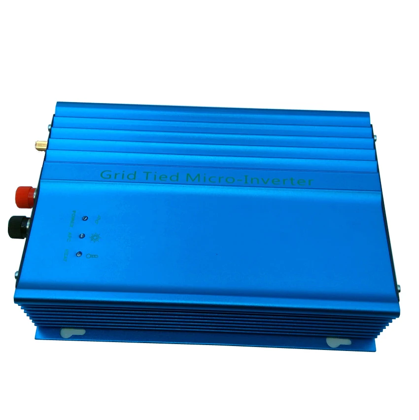 500W Grid Tie Inverter MPPT Pure Sine Wave for Solar PV Panels 12V/24V Adjustable Battery Discharge