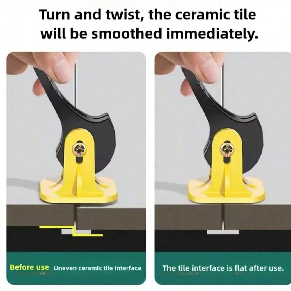 ​​Multisize Tile Leveling Tool Kit (1-3mm) - 100PCS Reusable Spacer Clips for Ceramic Floors​​