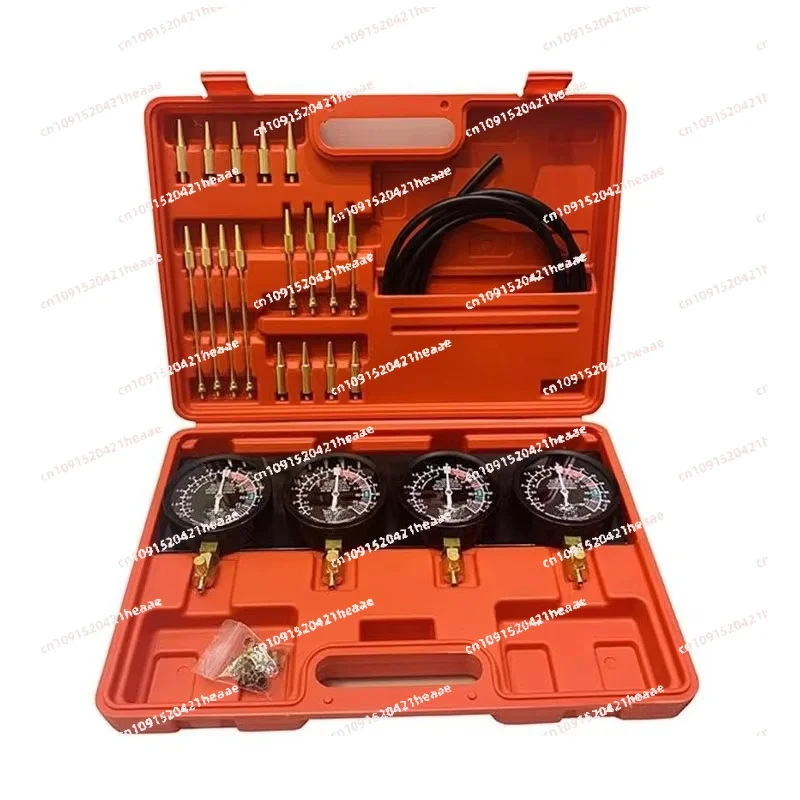 Suitable for  Motorcycle  Professional Universal 4 Gauges Car Vacuum Carburetor Synchronizer Tool Kit