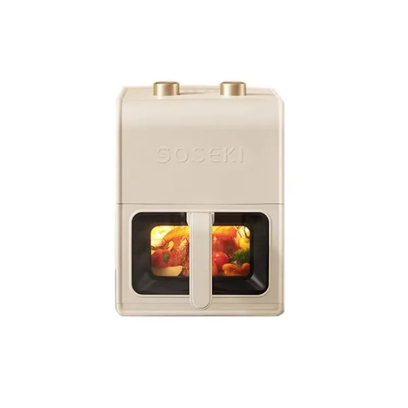 

Soseki Air Fryer New Small Magic Cube Flip-free Visual Large Capacity Household Multi-function