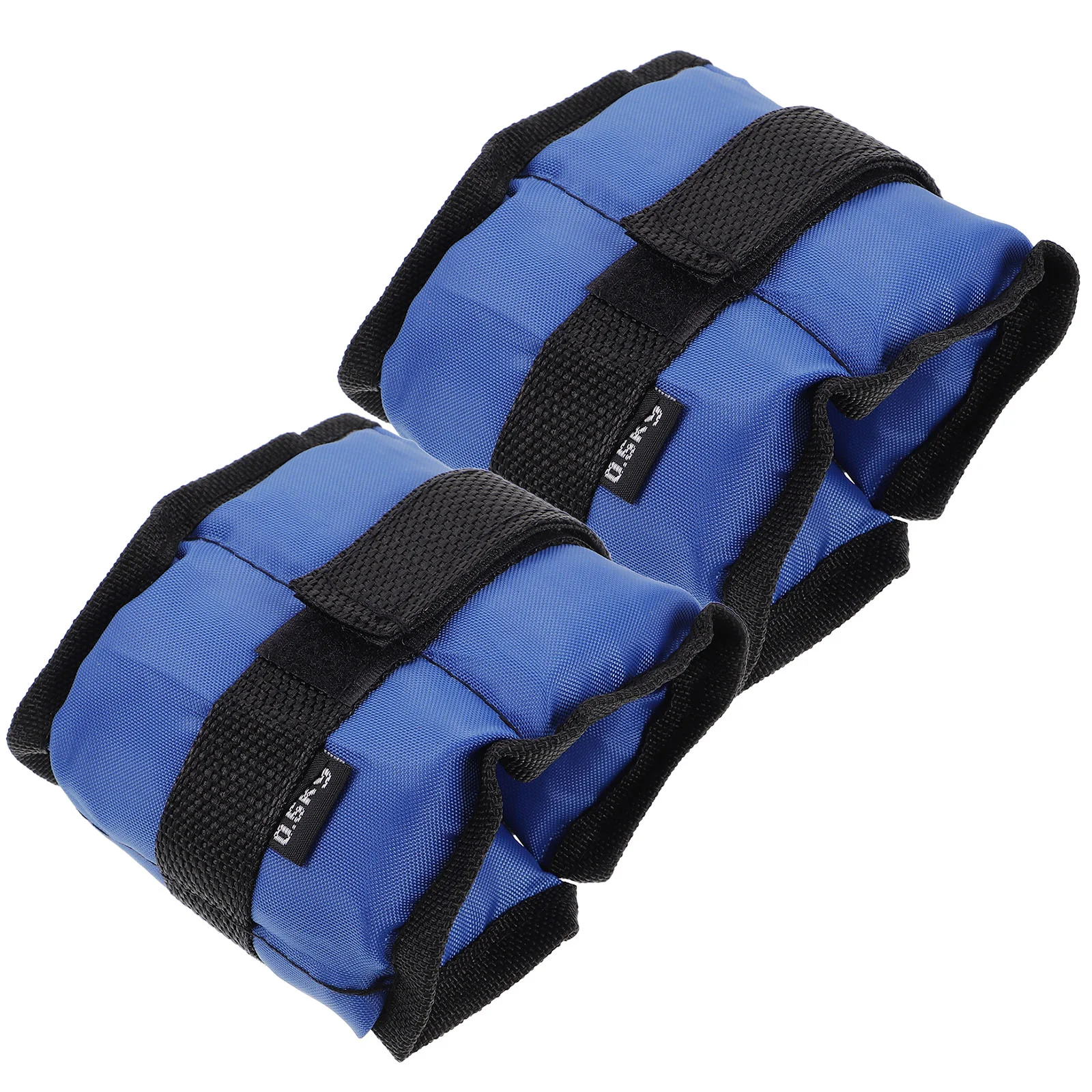 

2 Pcs Sandbag Leggings Wrist Straps Adjustable Weights Belt Rubber for Aerobics