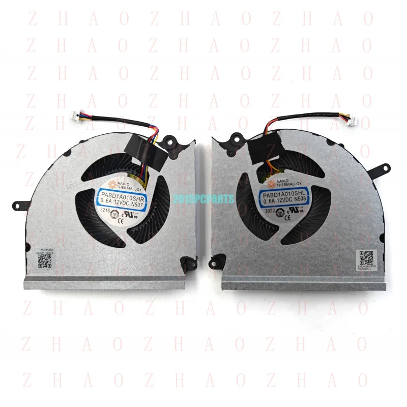 

L+ New for MSI Raider GE78HX 13VG 13VH 13VI GE78 HX 14VFG 14VGG 14VHG CPU & GPU Fan