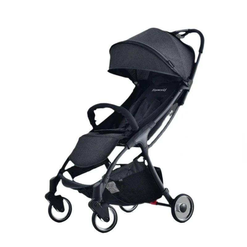 

Baby stroller Lightweight folding children's stroller can sit on a reclining baby stroller