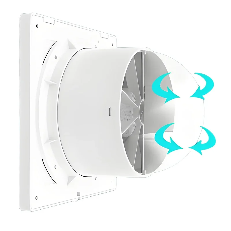 جديد الاتحاد الأوروبي/المملكة المتحدة/الاتحاد الأفريقي 4 "6" مروحة العادم الكهربائية المرحاض قوية كتم النازع المنزلية جدار المطبخ Inbline مروحة تهوية مروحة