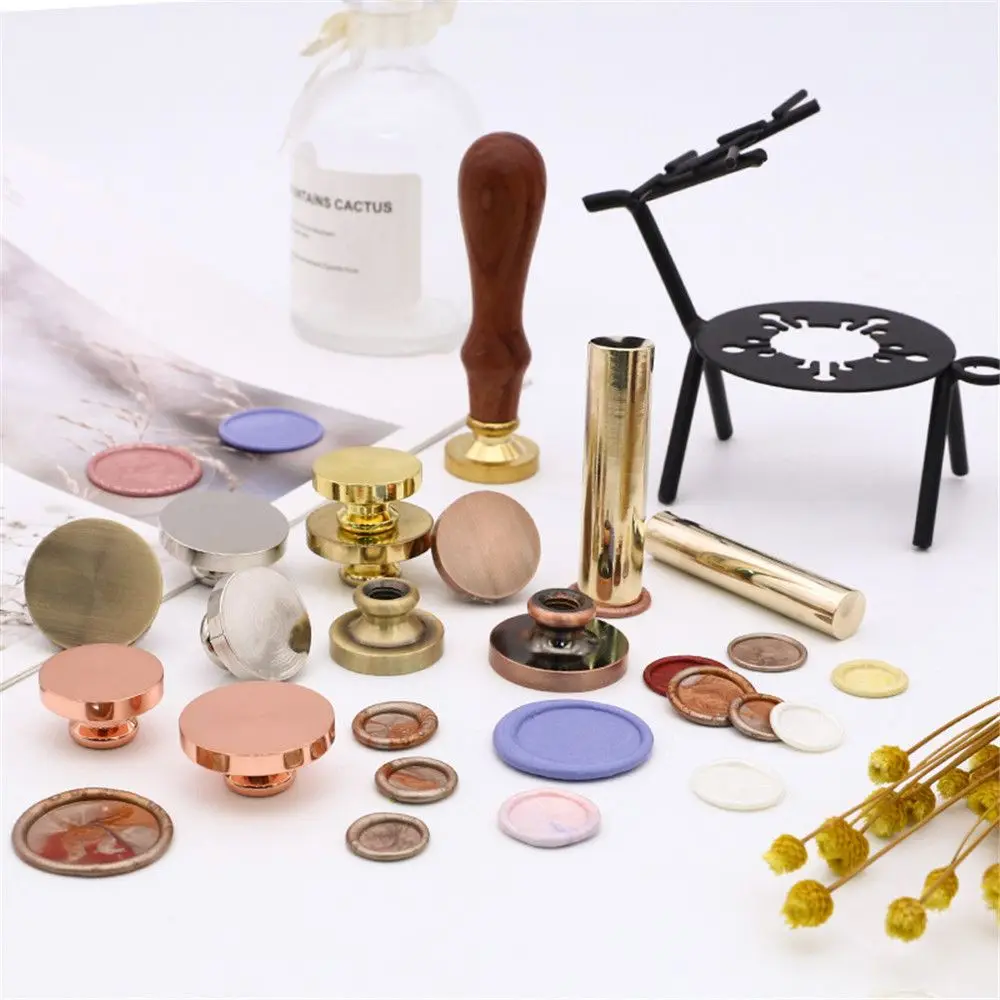 

Card Scrapbooking Love Heart Wedding Invitation Seals Stamps Wax Sealing Stamp Wax Copper Head Merry Christmas Paint Seal